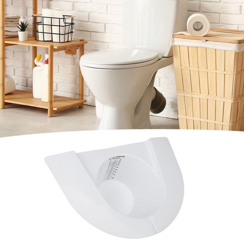 10Pcs Specimen Collector Pans, 27oz 800ml Urine Measuring Container with