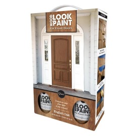 Giani Wood Look Paint Kit for Front & Interior Doors (English Oak) English Oak