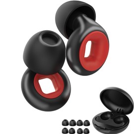 Motorcycle Ear Plugs - 33dB (SNR) Noise Reduction Earplugs, High Fidelity Noise Cancelling Reusable Earplugs for Sleep, Concerts, Deep Focus, Travel, Hearing Protection