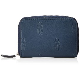 Macintosh Philosophy Coin Purse, Men's, Women's, Round Zipper, Buckingham Bear, Monogram, con/orange, One size