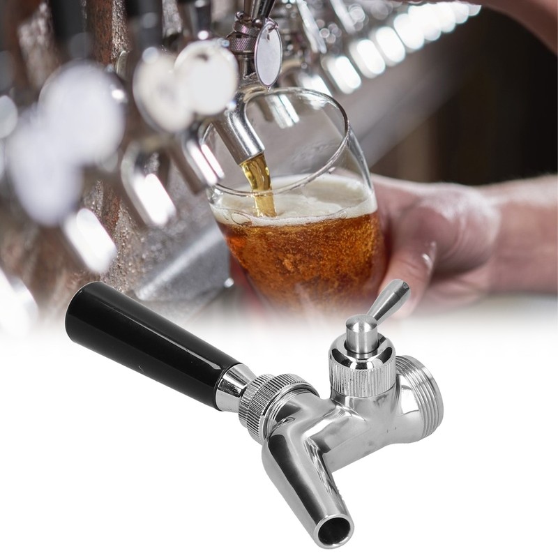 Beer Flow Control Faucet Stainless Steel Brewing Beer Draft Tap