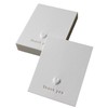 BAY LETTERPRESS 30 Typography Heart Embossed Thank You Cards &