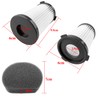 2 Filters and 2 Sponges for Ariete Handyforce 2761 2759