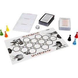 Mattel Games ​Balderdash Board Game for Adults & Teens with Guessing & Bluffing, The Game of Twisting Truths for 2 to 6 Players