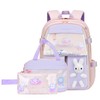 VIDOSCLA Bunny Backpack for Girls Kawaii Girls Backpack for School