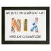 Money Gift for All Who Want Nothing, Picture Frame, Nothing