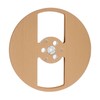1/4 7 Inch Empty Reel Aluminum Alloy 2 Hole Opening