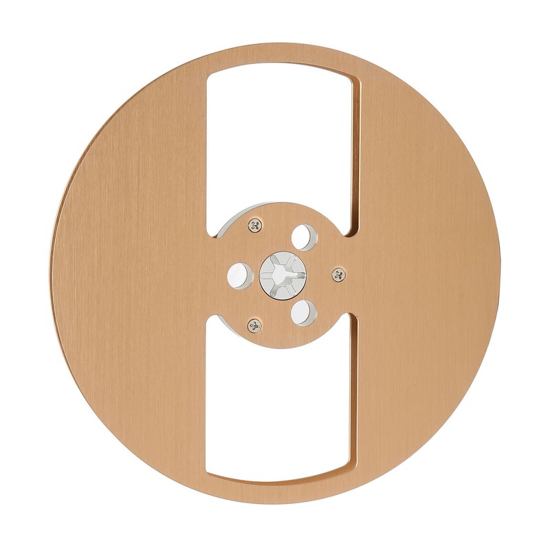 1/4 7 Inch Empty Reel Aluminum Alloy 2 Hole Opening