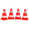 New Sports 63086 Toy Traffic Cones Set of 4 Height
