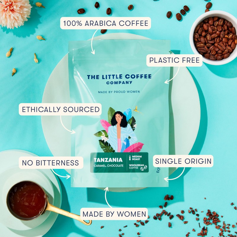 Coffee Rich Ground 250g Tanzania 100% Arabica Ground Coffee
