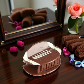 1Pc Brown Rugby Hair Claw Hair Clips for Women, Creative Ball Theme Hair Clamp Rugby Hair Clips Colorful Sports Hair Accessories Headwear Hair Barrettes Hair Ornament for Women Girls Clips Barrettes