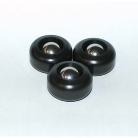 Manny's Rare MARBLE PUCKS (3) for Stiga Table Rod Hockey Games, Plays Fast, NEW