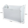 PAG Wall File Holder Wall Mounted Wood Hanging File Organizer