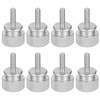 sourcing map 8Pcs M3x10 Aluminum Thumb Screws, 12x20mm(ODxH) Computer Case
