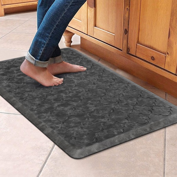 WISELIFE Kitchen Mat and Rugs Cushioned Anti Fatigue Floor Mat,17.3"x28",