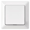 EMOS White Gloss 250V~/10AX Single Rocker Bell Switch Plastic without