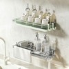 MARIMIYA Kitchen Sink Hanging Sponge Holder No Drilling Organizer with