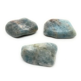 Aquamarine Large Crystal Tumbled Stone - Energy In Harmony - 1 Pc