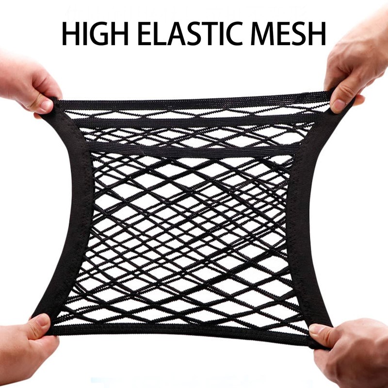 Motorcycle Cargo Net - Luggage Strap Rack Expansion Organizer Net