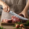 HOSHANHO Carving Kinfe 10 Inch, Forged High Carbon Powder Steel