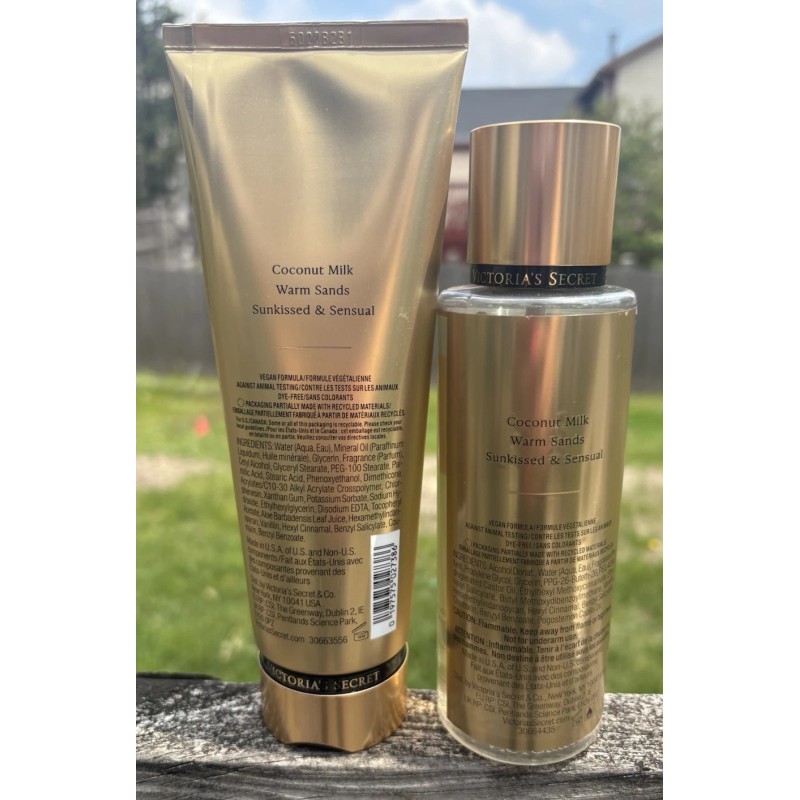 Victoria's Secret Classic Coconut Passion Fragrance Body Mist Lotion Set
