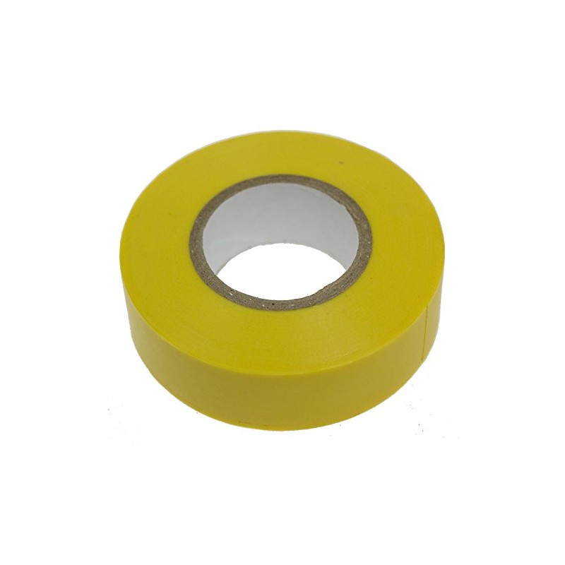 MERCURY ETYP8 19mm x 20m Electrical PVC Yellow Tape