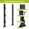 Weed Eater Racks for Open Trailer, 3 Place Heavy Duty