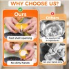 Egg Cracker Tool | Easy Shell Egg Opener | Handheld