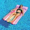 PARENTSWELL Oversized Pool Floats 72" x 36", X-Large, Fabric-Covered Pool