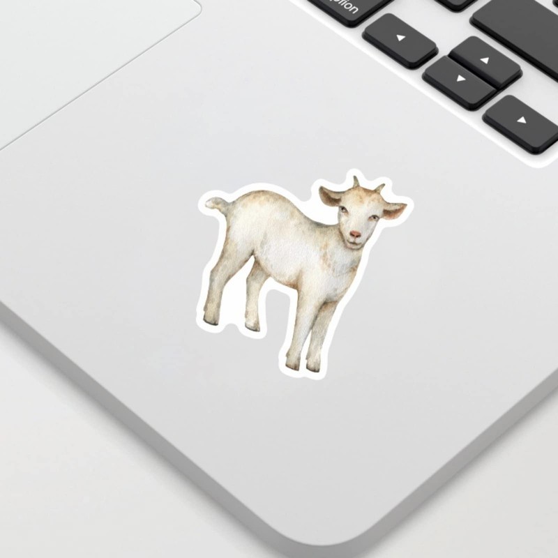 Mistree 50 Children's Farm Stickers Farm Animals Waterproof 5-7 cm