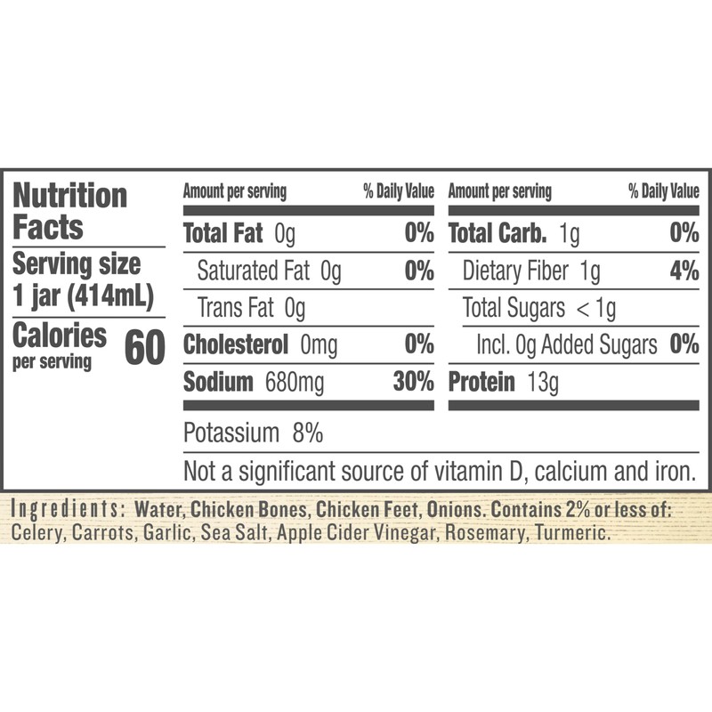 EPIC Bone Broth, Homestyle Savory Chicken, Keto and Paleo Friendly,
