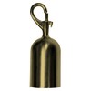 Lawrence metal ROPEEND-SNAP-2P Rope End Snap, Polished Brass