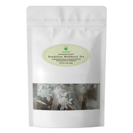 Chicory and Gardenia Tea 25 Tea Bags per Pack-a Natural Blend of Eight Herbal Ingredients 125g per Pack Beverage Organic - Specification: Pack of 2