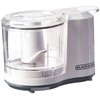 BLACK+DECKER HC150W 1.5-Cup Electric Food Chopper, White, 1.5_cup