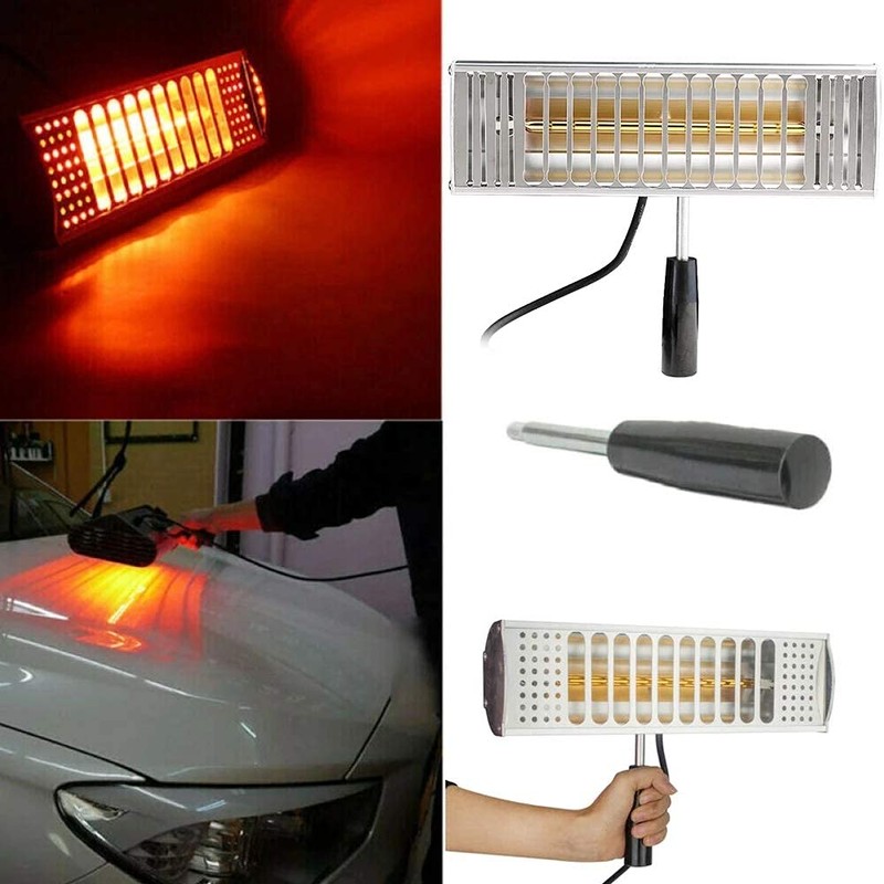 DATOUBOSS Infrared Paint Curing Lamp 1000W Shortwave Infrared Heat Lamp