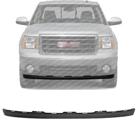 New Front Bumper Lower Valance Extension Textured Black For 2007-2013 GMC Sierra 1500 Direct Replacement 15917769