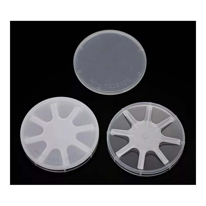 Yamanino 4 Inch Single Wafer Carrier Case (Pack of 10),