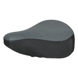 MARUTO(マルト) SC-RM02 サマーメッシュサドルカバー（ツートンカラー） グレー/ブラック
