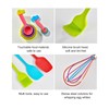 19PCS Kids Baking Set Silicone Nonstick Safe Spatula Brush Whisk