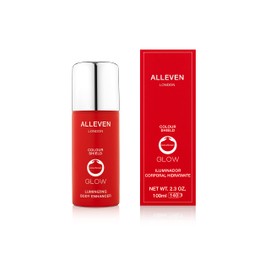 ALLEVEN Color Shield Spray Body Makeup Shimmer Luminous Finish, Pearl 100 ml