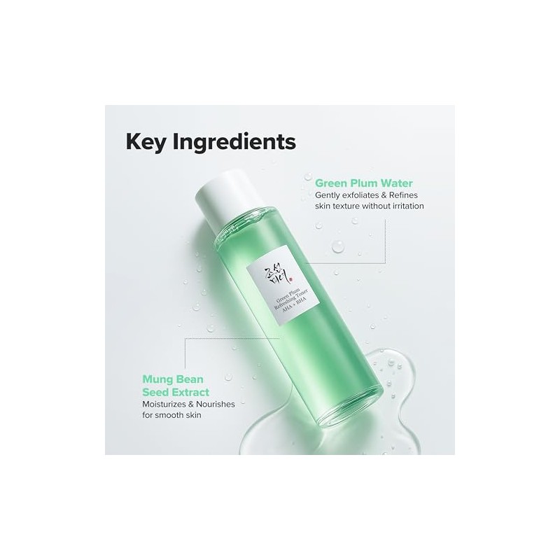 Green Plum Refreshing Toner : AHA + BHA