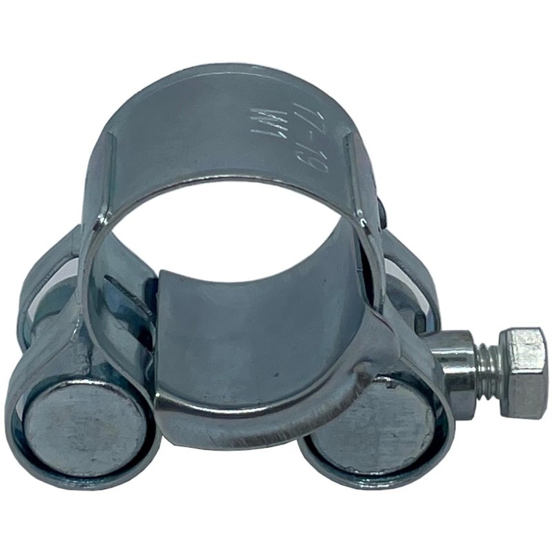 4x Lumonic Joint Bolt Clamp 20-22 mm Galvanised Exhaust Clamp
