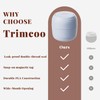 Trimcoo New Travel Toiletry Containers [Ultra Leakproof] TSA-Approved, PLA Hard