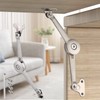 GIONAR 4 Pieces Soft Close Lid Support Hinges with Screws