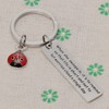 AHAETH Ladybug Gifts Keychain Ladybug Jewelry for Women When She