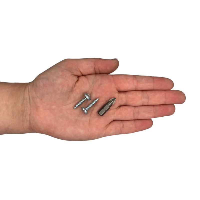 Pack of 250 DIN 7981 Galvanised Steel 5.0 x 20