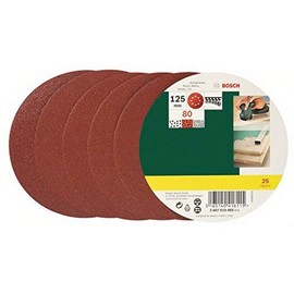 Bosch DIY 25 Piece Sanding Sheet Set Various Materials for Orbital Sanders, 2607019493