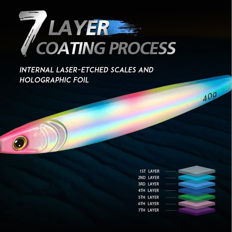 TRUSCEND 釣りスプーン 40g