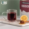 J MAC BOTANICALS Certified Organic Hibiscus Flower (2 Pounds), Hibiscus