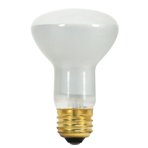 Satco S3229 Medium Light Bulb in White Finish, 4.00 inches, 1 Count (Pack of 1), Frosted